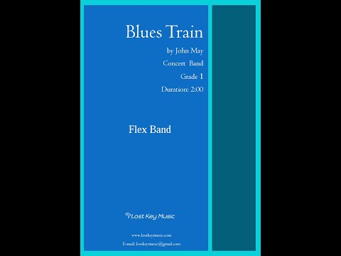 Blues Train for concert band/flex band