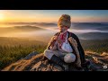 Український старець у Карпатах грає на сопілці | Етно Фольк Музика, Медитація, Релакс, Спокій.