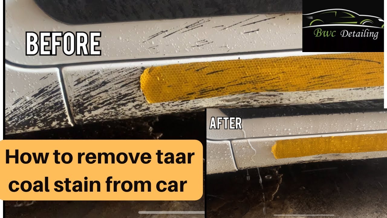 How to Remove Tar, Oil and Grease from Car Paint - CT1