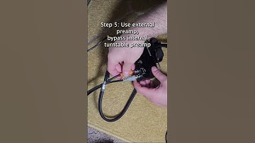 How to set up turntable to play through interface #shorts