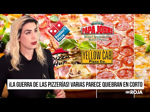 Adios Pizza Hut, Papa John's, Sbarro, Cicis .. ¿Se acaban las pizzerias? /miniRoja