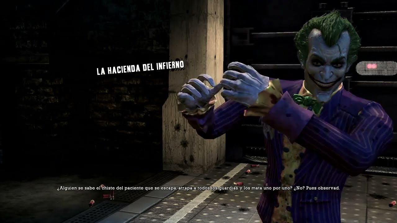 MOD PC Play as The Joker Showcase (Batman Arkham Asylum STEAM)(created by me/link in the comments)
