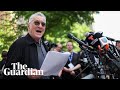 Robert de niro calls donald trump a clown outside hushmoney trial