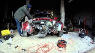 BMW E30 340i first start V8 M60B40