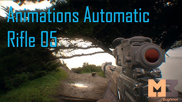 Animations Hands and Automatic Rifle 05