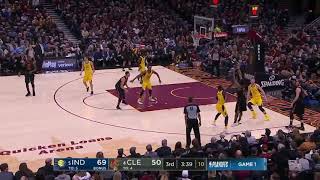 NBA, playoff 2018, Cavaliers vs. Pacers, Round 1, Game 1, Move 45, J.R. Smith, 3 pointer