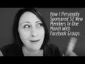 MLM Recruiting Secrets | How I Personally Sponsored 52 New Members In One Month With Facebook Groups