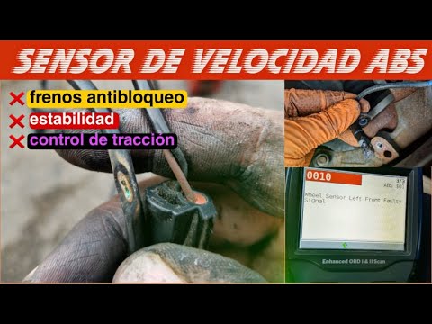 Síntomas del sensor de velocidad  ABS dañado