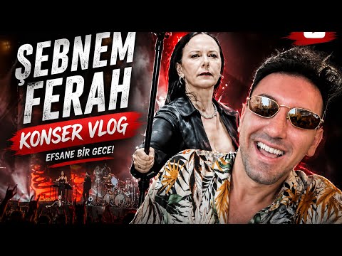 Şebnem Ferah Concert Vlog | An Unforgettable Night on June 3, 2026! 🎸❤️