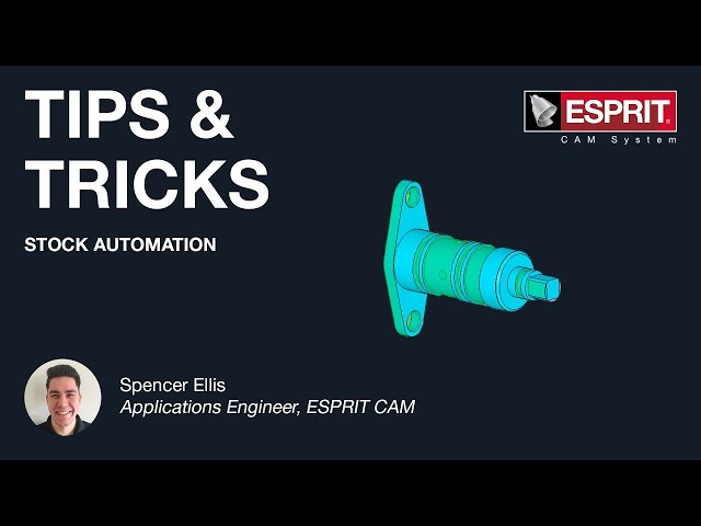 Stock Automation - ESPRIT Tips & Tricks 