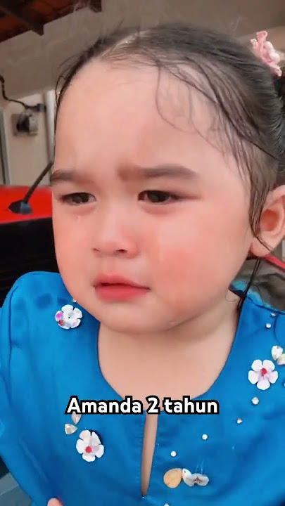 Siapa buat Amanda nangis ni?  #raniaamanda #amanda