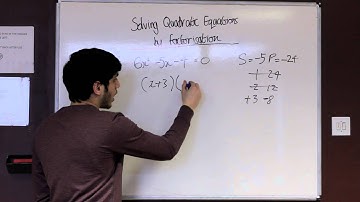 GCSE MATHS | Factorising Quadratic Equations (Pt. 2)
