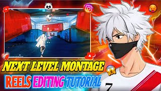 FREE FIRE Lone Wolf Viral Montage 🔥 Editing Tutorial 🤯 | Instagram Reels FF 🥶 | Free Fire Lover Edit