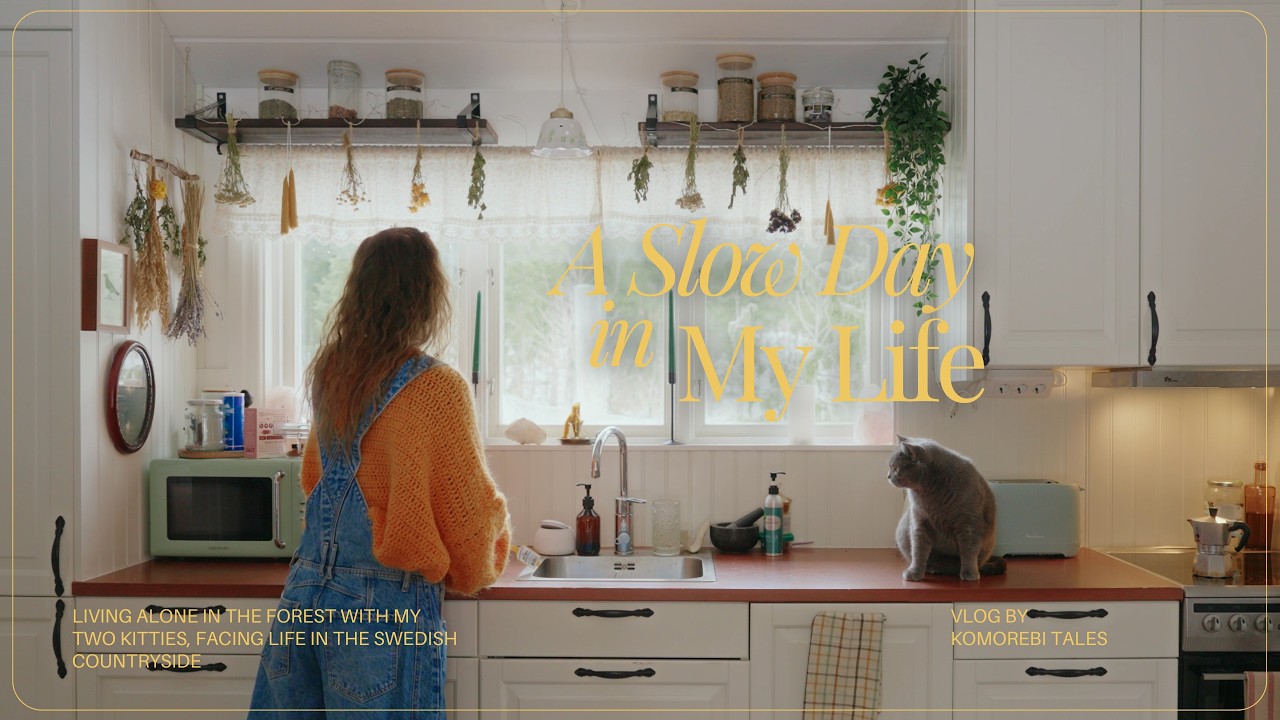 A Slow Winter Day in February | Living in a Cottage in the North  #65