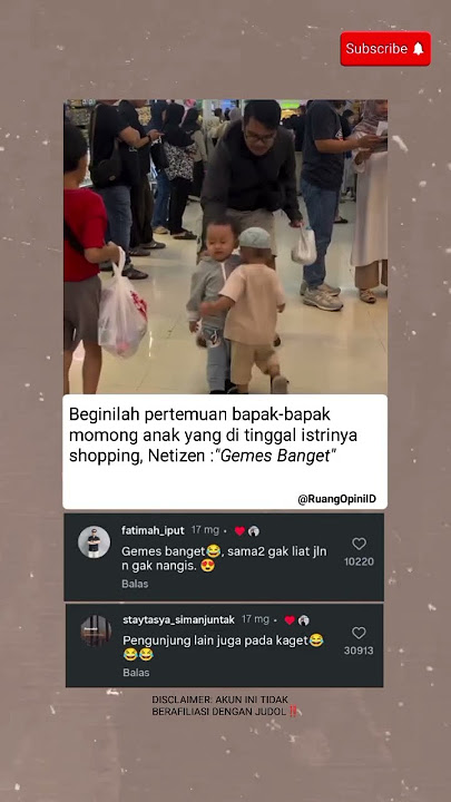 POV : Momen Bapak bapak momong anak🧔🏻‍♀️👶🏻