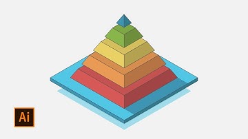 Create Pyramid in Adobe Illustrator