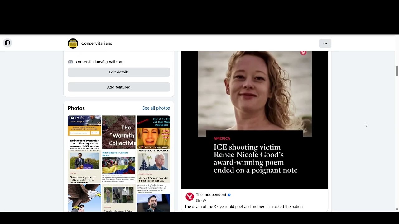 1/9/26 Minneapolis, the Media and Corrupt, Insidious Politicians