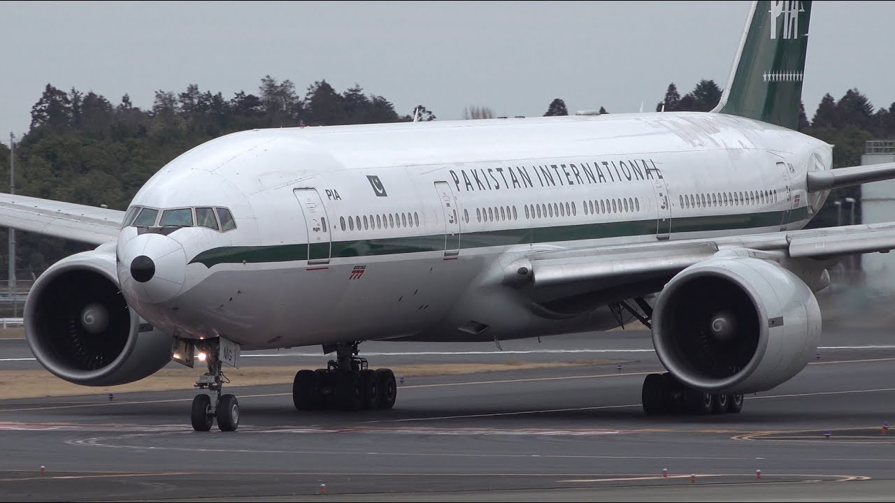 Pakistan Rjaa Pakistan International Airlines Boeing 777-200ER AP-BMG [NRT/RJAA ...