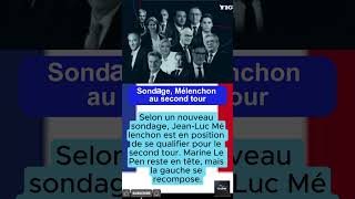 Sondage, Mélenchon au second tour |