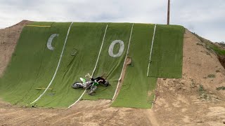 MOTO QUARTER PIPE CRASH (MCNEIL FARM)