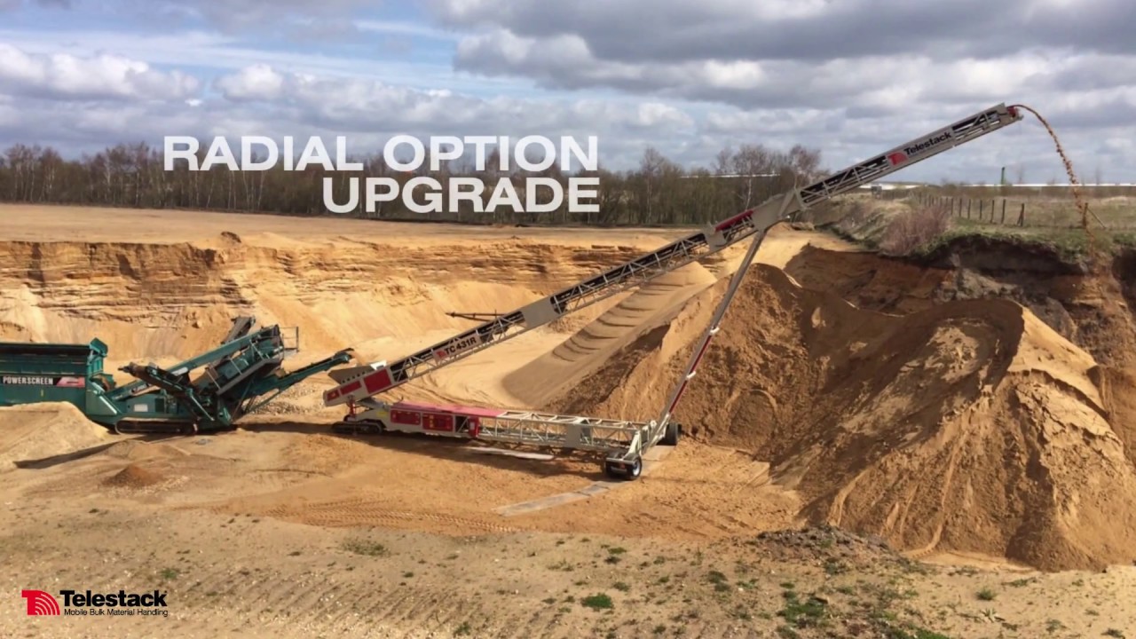 TCL 31 Metre Tracked Conveyor