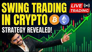Swing Trading Strategy For Crypto Trading Live Trading Bitcoin Eth Solana Gold Strategy