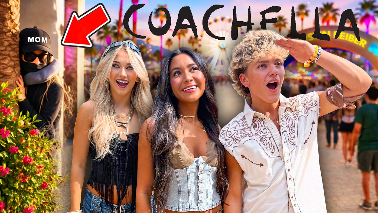 Our FiRST COACHELLA Concert *ALONE* 🎡🤠