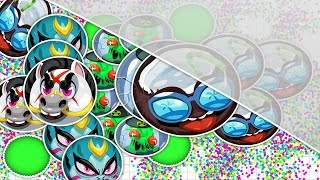 INSANE DOUBLE WALL-BANG POPSPLIT | Agario // GLITCH (MONTAGE)  (HACK)