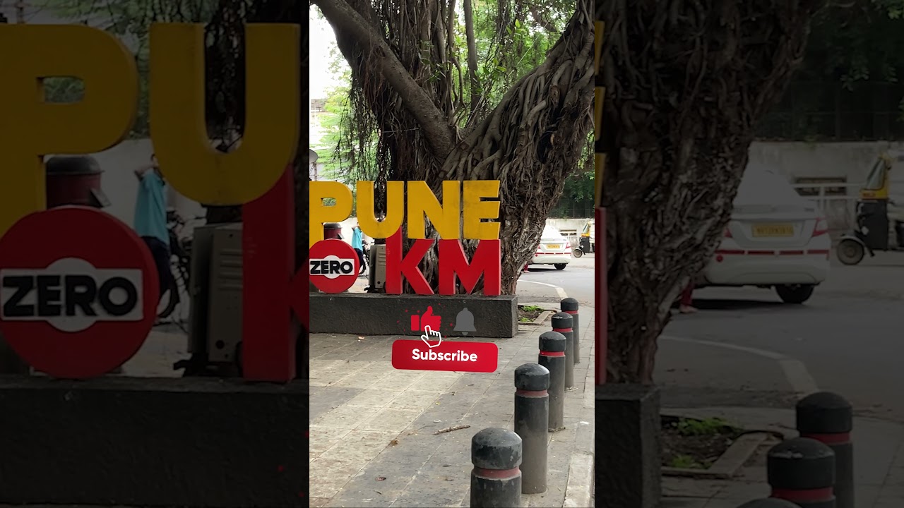 Pune 0Km❤ Center of Pune😍 I Love Pune🥰