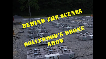 Dollywood 2021 - Behind the Scenes - How The Drone Show Is Made