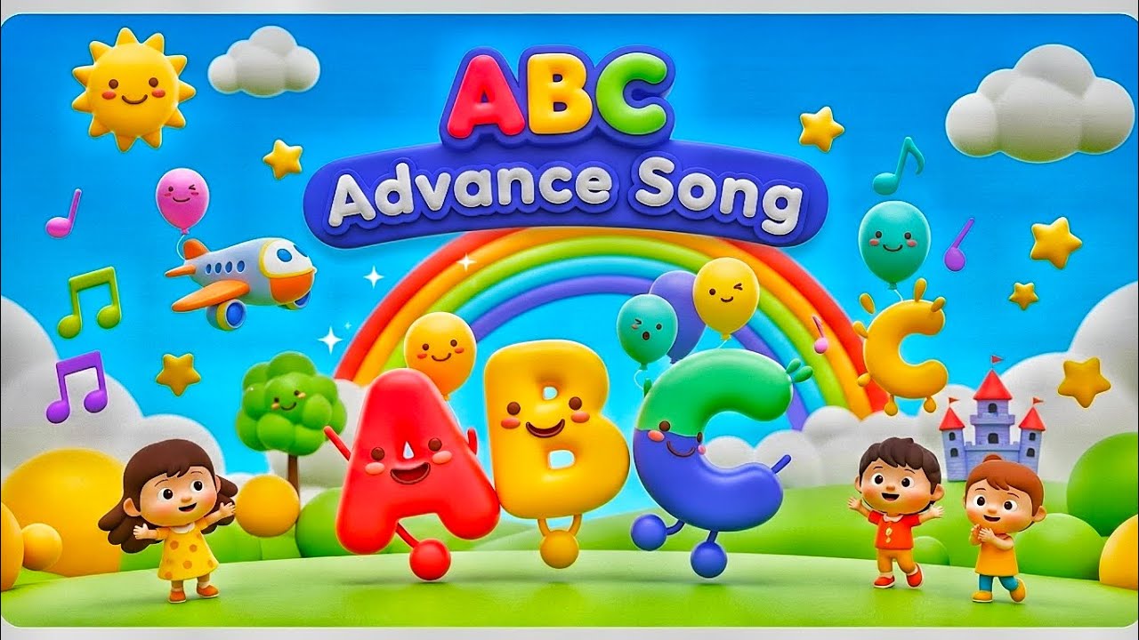 ABC Advance Song | more Kiddie - Nursery Rhymes and Kids Song - YouTube