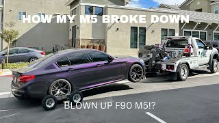 How my 2018 F90 M5 broke down! (4K quality)