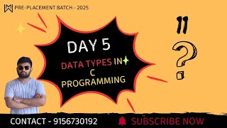 Session 11 | Datatype in C Programming | Primitive Datatype | Problem solving #technomarathiwithmw
