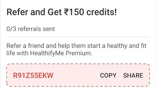 HealthifyMe Referral Code: R91Z55EKW - Calorie Counter, Diet Plan, Dietitians, Trainers screenshot 5