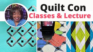 Improv Rulerwork | Learn Ruler Quilting Design at Quilt Con