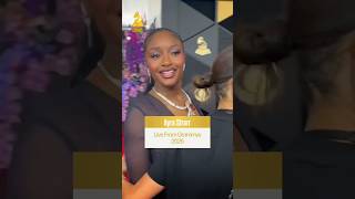 Ayra Starr Shines at the 2026 GRAMMYs ✨ #afrobeat #ayrastarr