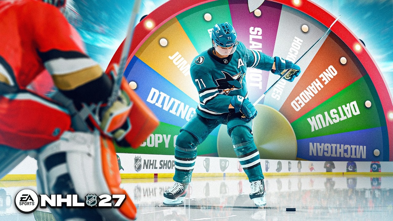 SPIN THE WHEEL, DO THE DEKE... *NHL 27 SHOOTOUT CHALLENGE*