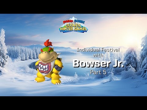 Mario & Sonic at the Olympic Winter Games Festival Mode Individual (Bowser Jr) Part 5
