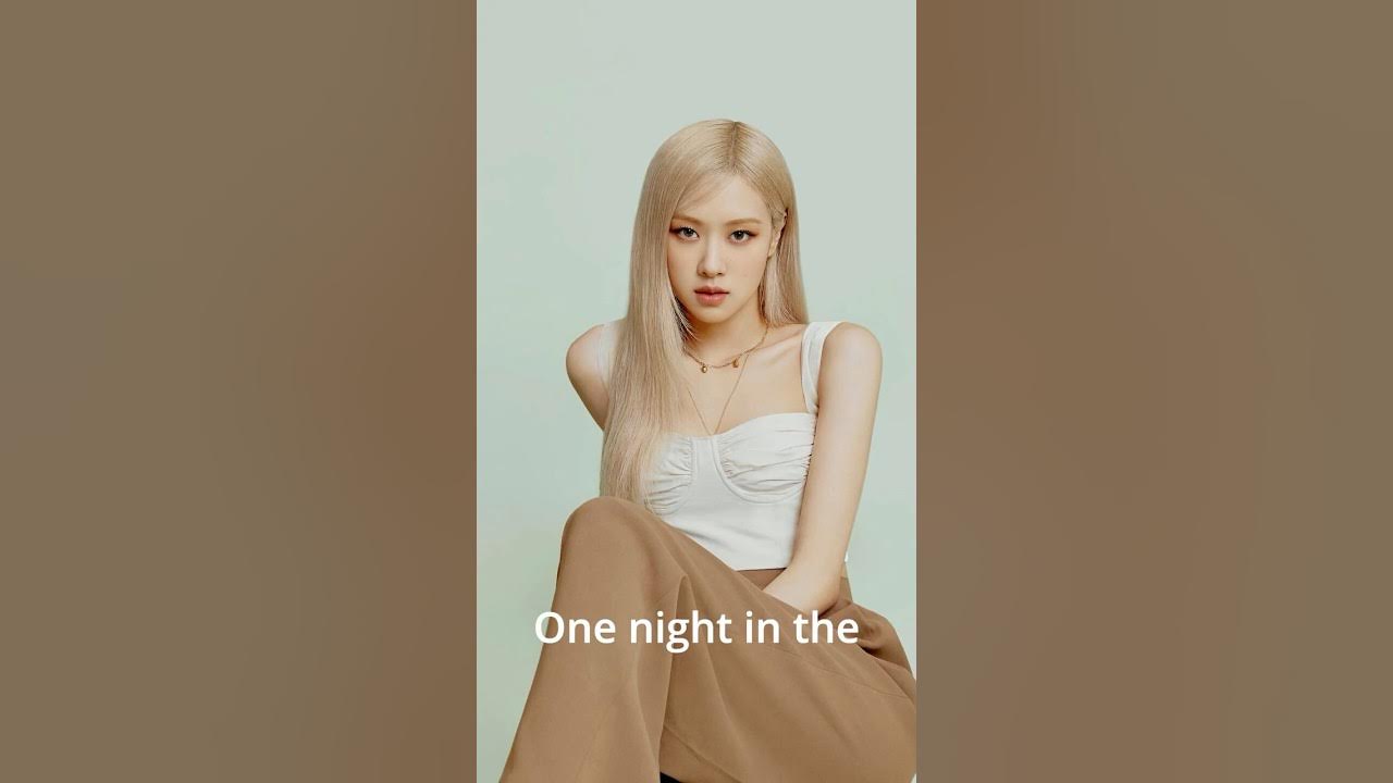Rosé talks about her new song "APT." rosé apt rosie blackpink 