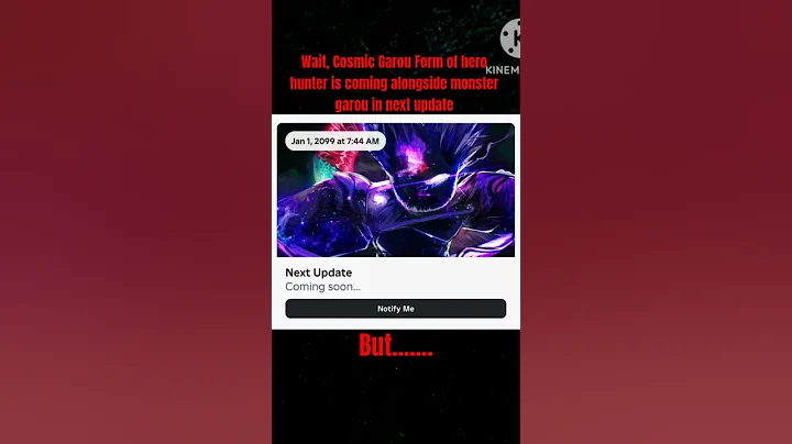 Cosmic Garou Will Come In Next Update BUT.... | @YoGaming95 #thestrongestbattlegrounds