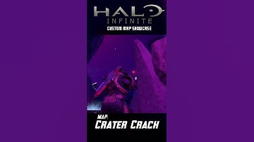 Halo Infinite Forge Map Showcase: Crater Crack
