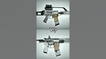 HK G36 vs SIG MCX Animation | Modern Rifle Comparison (Shorts)