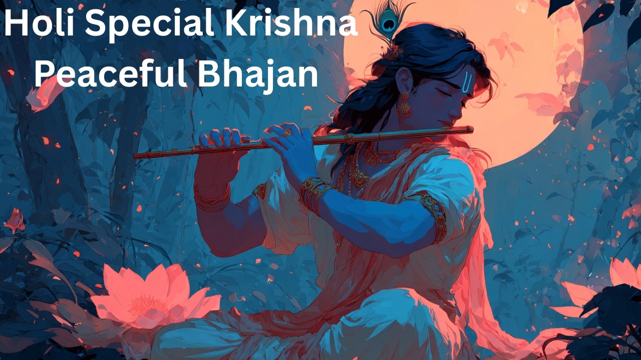 Holi Special Krishna Peaceful Bhajan | Radha Krishna Meditation Song