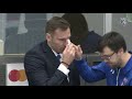 Torpedo coach Nemirovsky gets hurt off Nakladal shot
