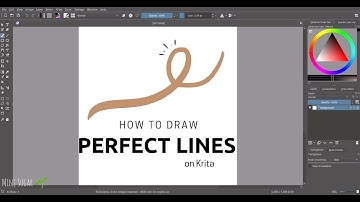 How to Stabilize Line on Krita | Tutorial