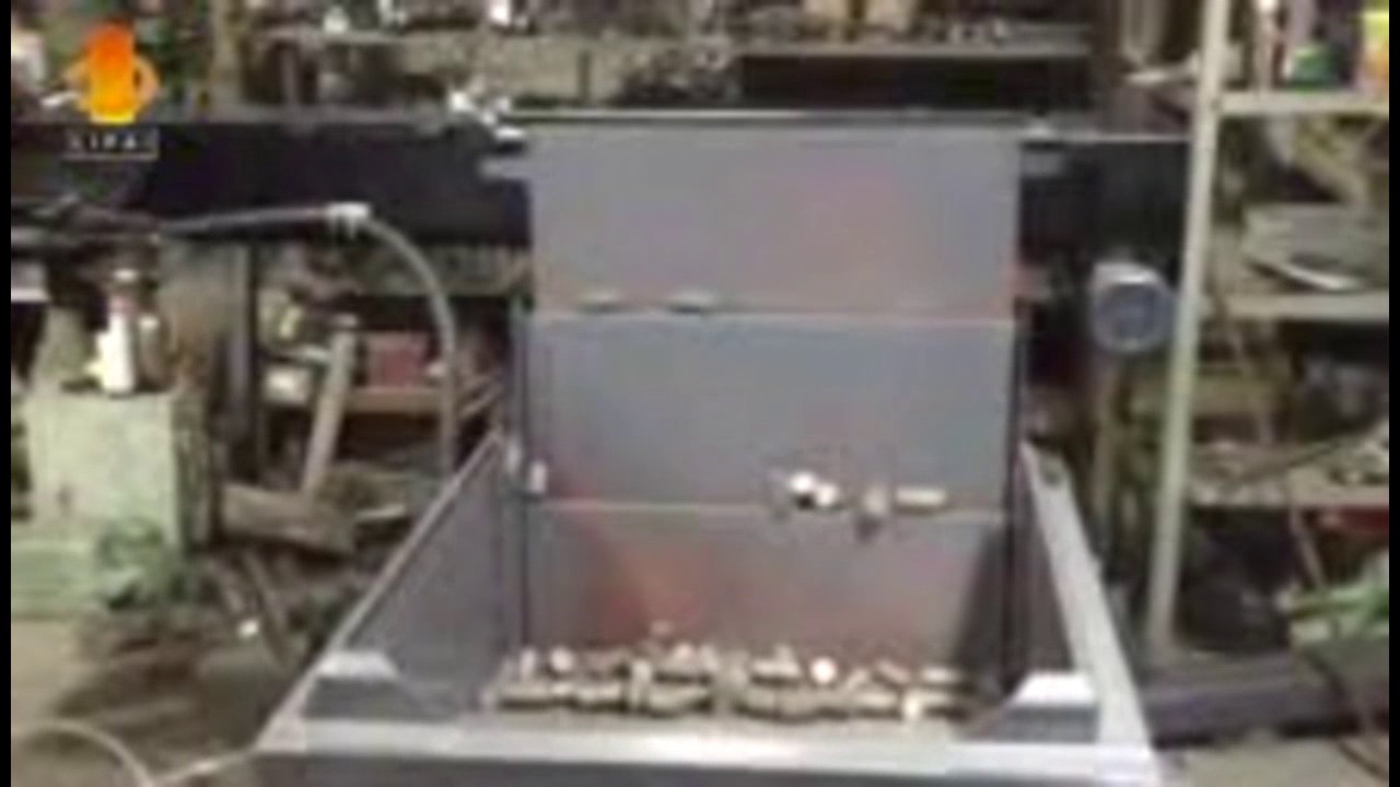 Full automatic feeding induction heating furnace 20170217