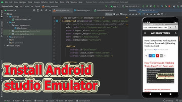 How to run Apps in Android studio using Emulator [Install Emulator]