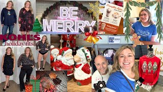 CHRISTMAS MARKET, SUPPER ON THE GRILL & HOLIDAY FASHION + FINDS FROM KOHL’S (vlog 308)