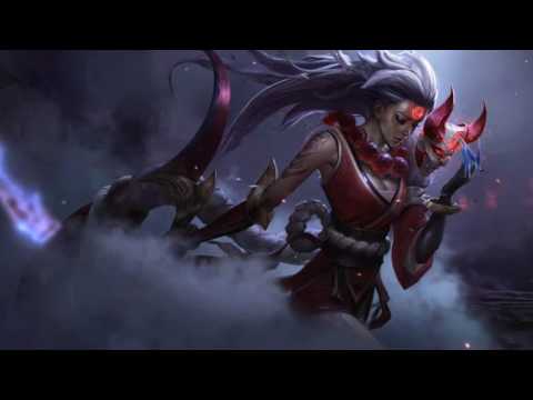 Blood Moon Diana Login Screen Animation Theme Intro Music Song【1 HOUR】