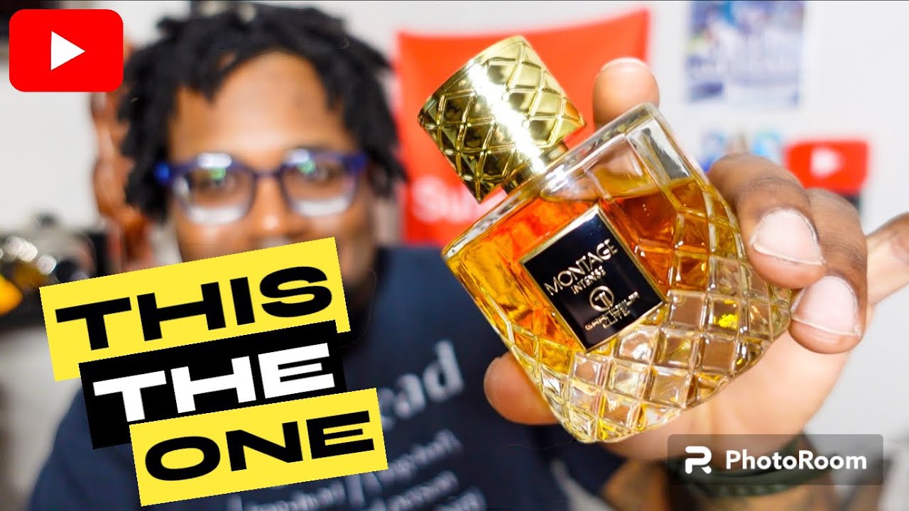 MONTAGE INTENSE アラビア香水 EDP 100ml Montage Intense EDP Perfume By Grandeur Lattafa 100ML